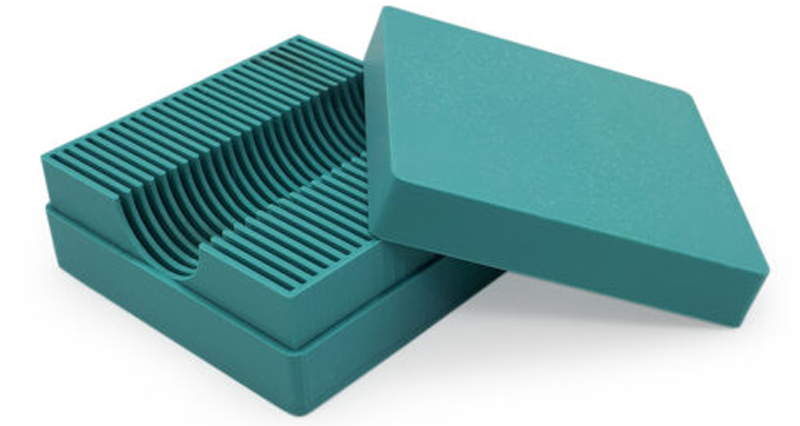 Support pour boîtes de Pétri imprimé en 3D avec matériau PLA VX